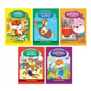 Mini Hayvan Hikayeleri 5 Kitap Takım