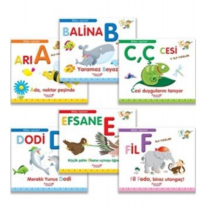 Alfabe Öyküleri 6 Kitap Set