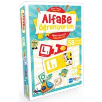 Blue Focus Alfabe Öğreniyorum Eğitici Oyunlar 58 Parça