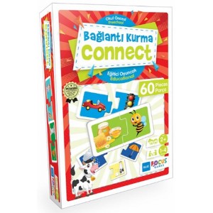Blue Focus Bağlantı Kurma Eğitici Oyunlar 60 Parça
