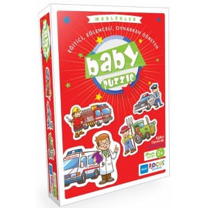 Blue Focus Meslekler Baby Puzzle