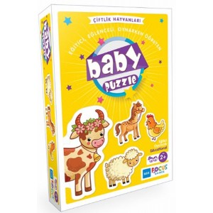 Blue Focus Çiftlik Hayvanları Baby Puzzle