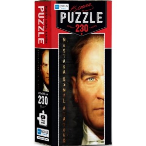Blue Focus Mustafa Kemal Atatürk Puzzle 230 Parça Blue Focus Mustafa Kemal Atatürk Puzzle 230 Parça