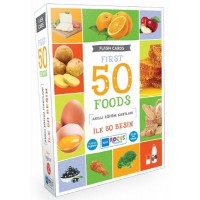 Blue Focus İlk 50 Besin Akıllı Eğitim Kartları