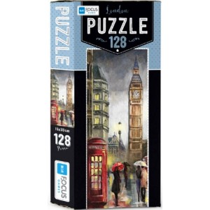Blue Focus London Puzzle 128 Parça