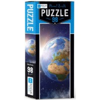Blue Focus Planet Earth Puzzle 98 Parça