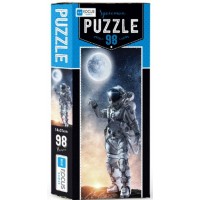 Bleu Focus Spaceman Puzzle 98 Parça