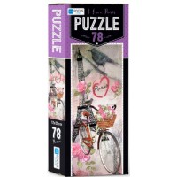 Blue Focus I Love Paris Puzzle 78 Parça