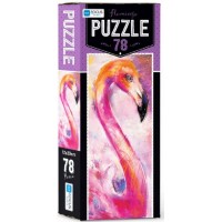 Blue Focus Flamingo Puzzle 78 Parça
