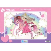 Blue Focus Cute Princess Sevimli Prenses Puzzle 30 Parça
