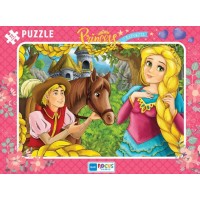 Blue Focus Princess Rapunzel Puzzle 72 Parça