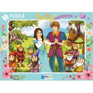 Blue Focus Princess Pamuk Prenses Puzzle 72 Parça Blue Focus Princess Pamuk Prenses Puzzle 72 Parça