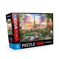 Blue Focus Paris Puzzle 2000 Parça