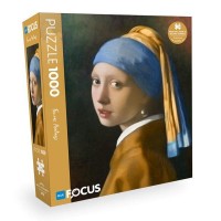 Blue Focus Gırl Wıth A Pearl Earrıng İnci Küpeli Kız 1000 Parça