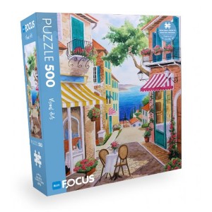Blue Focus Beautıful Coastal Street Güzel Sahil Caddesi 500 Parça