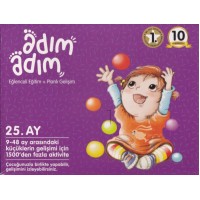 Adım Adım Bebek Eğitim Seti 25. Ay