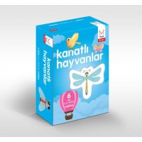 Kanatlılar 6 Adet 2 ve 3 Parçalı Yapboz