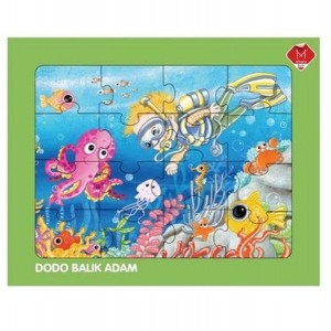 Mikado Dodo Balık Adam Puzzle Mikado Dodo Balık Adam Puzzle