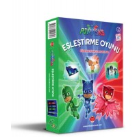 Pjmasks Eşleştirme Oyunu Eğlenceli Hafıza Kartları