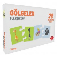 Gölgeler Bul Eşleştir 3 Yaş