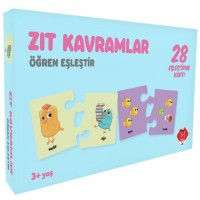 Zıt Kavramlar Öğren Eşleştir 3 Yaş