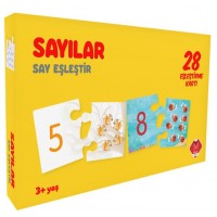 Sayılar Say Eşleştir 3 Yaş