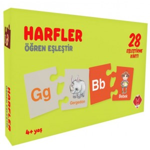 Harfler Öğren Eşleştir 4 Yaş