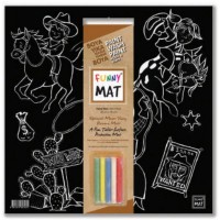 Funny Mat Vahşi Batı 40x40cm