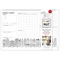 Funny Mat Çalışma Masam Business Planer Büyük Boy 68x48cm