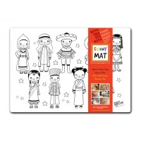 Funny Mat Dünya Çocukları 33,5x48cm