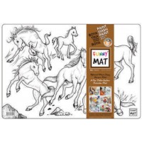 Funny Mat Atlar 33,5x48cm