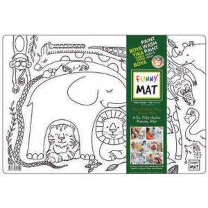 Funny Mat Vahşi Dostlar 33,5x48cm