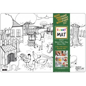 Funny Mat Çiftlik 33,5x48cm