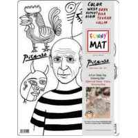 Funny Mat Pablo Pıcasso 30 X 40 Cm