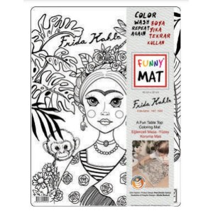 Funny Mat Frıda Kahlo 30 X 40 Cm