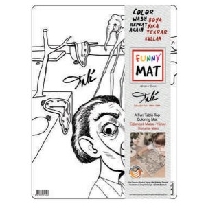 Funny Mat Salvador Dalı 30 X 40 Cm
