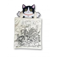 Funny Bag Çanta İstanbul ve Kediler 38x40 cm