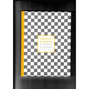 Akademi Çocuk Öğrenci Ajandası Kareli