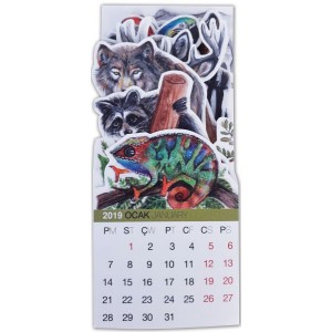 Cep Takvimi 2019 2020 Renkli World Of Animals