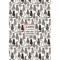 Akademi Çocuk 2020 2021 16 Aylık Ajanda Black Cats 3082 12x17 cm