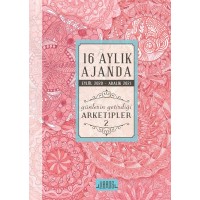 16 Aylık Ajanda Eylül 2020 Aralık 2021 Günlerin Getirdiği Arketipler 2 Silvia Arsebük 3099 12x17cm