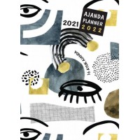 Akademi Çocuk 2021 2022 16 Aylık Ajanda Blue 12 x 17 cm