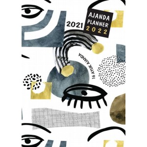 Akademi Çocuk 2021 2022 16 Aylık Ajanda Blue 12 x 17 cm