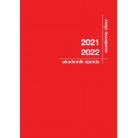 Akademi Çocuk 2021 2022 Akademik Ajanda Kırmızı 21x29cm