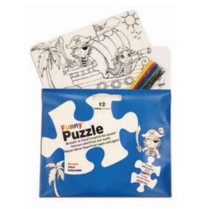 Funny Mat Puzzle Korsan Adası 30x40cm