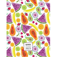 Akademi Çocuk 16x21 cm 2023 Fruits Haftalık Ajanda