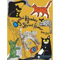 2022 2023 Öğrenci Ajandası School Cats 16x21cm
