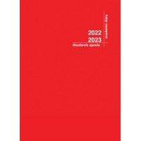 2022 2023 Akademik Ajanda 21X29 Kırmızı