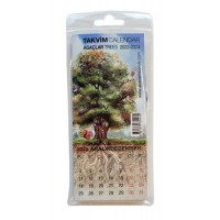 Akademi Çocuk 73x16 cm Trees 2022 2023 Takvim