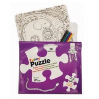 Funny Mat Puzzle Sevimli Dostlar 30x40cm